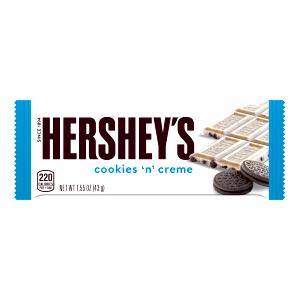 1 1/5 Oz Chocolate Truffle Bar, Cookies And Creme