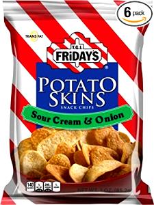 1 1-inch Stack Potato Skins Chips