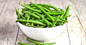 1 10 Bean Serving (4" Long) Green String Beans