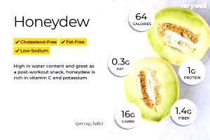 1 10 Honeydew Balls Serving Honeydew Melon