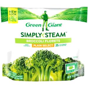1 10 Oz Frozen Package Yields Cooked Broccoli (from Frozen)