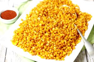 1 10 Oz Frozen Package Yields Cooked Corn (from Frozen)