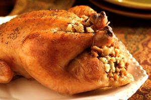 1/10 roll (4 oz) Stuffed Chicken Roast
