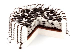1/10 slice (297 g) 10" Oreo Blizzard Cake