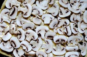 1 10 Slice Serving Cooked Mushrooms (from Frozen)