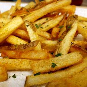 1 10 Strip Serving, NFS Deep Fried Potato French Fries (from Frozen)