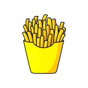 1 10 Strip Serving, NFS Potato French Fries