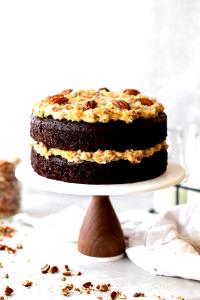 1/12 cake (97 g) German Chocolate Cake