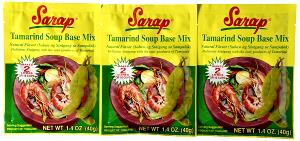 1/12 package (3 g) Tamarind Soup Base Mix