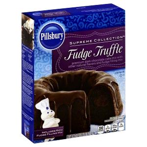 1/12 package (52 g) Supreme Collection Fudge Truffle Cake Mix