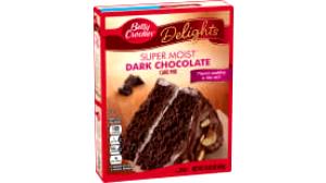 1/12 package mix (44 g) SuperMoist Triple Chocolate Fudge Cake Mix