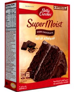 1/12 package mix (46 g) SuperMoist Dark Chocolate Cake Mix