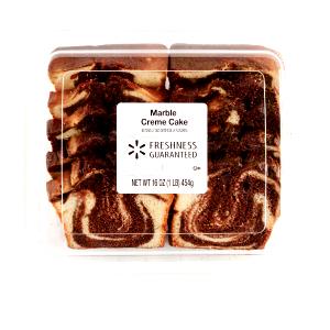 1/14 cake (73 g) Marble Creme Cake