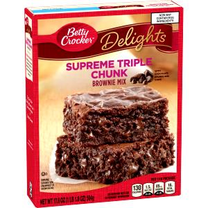 1/16 package (33 g) Triple Chunk Brownies