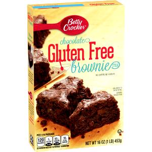1/16 package mix (28 g) Gluten Free Brownie Mix