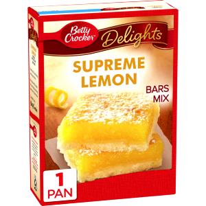 1/16 package mix (29 g) Sunkist Lemon Bars Dessert Bars