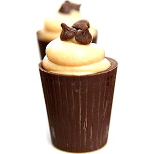 1 2/5 Oz Round Chocolate Cups