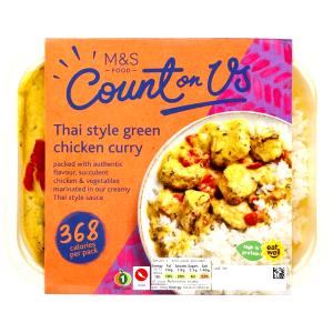 1/2 bag (283 g) Thai Style Curry Chicken