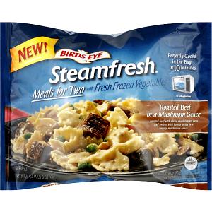1/2 bag (340 g) Steamfresh Meals For Two Grilled Chicken in Creamy Alfredo Sauce with Fresh Frozen Vegetables