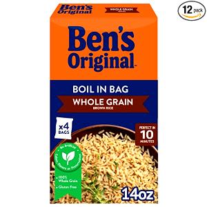1/2 bag (4 oz) Steamed Brown Rice