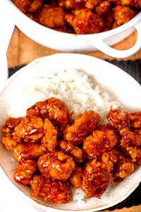 1/2 bag Orange Chicken with Sauce