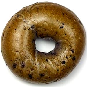 1/2 bagel (70 g) Blueberry Bagel