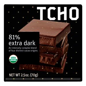 1/2 bar (30 g) Extra Dark Chocolate