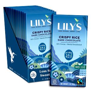 1/2 bar (40 g) Crispy Rice Dark Chocolate