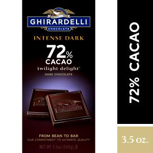 1/2 bar (43 g) 72% Cacao Dark Chocolate