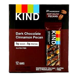 1/2 bar (43 g) Dark Chocolate with Cinnamon Glazed Pecans
