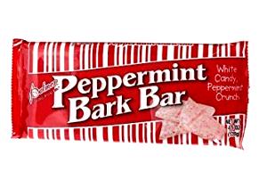 1/2 bar (64 g) Peppermint Bark White Chocolate Bar