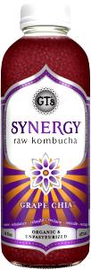 1/2 bottle (8 oz) Grape Chia Kombucha
