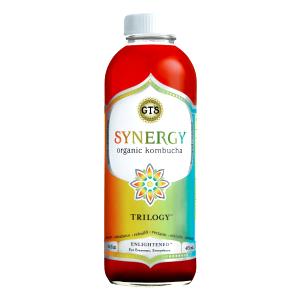 1/2 bottle (8 oz) Trilogy Kombucha