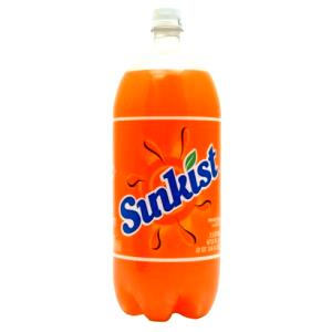 1/2 Bottle Sunkist Naturals 100% Valencia Orange