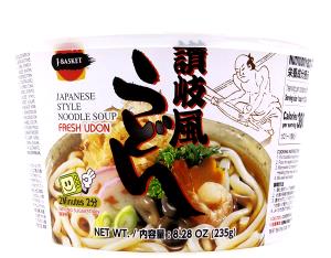 1/2 bowl (138 g) Japanese Style Udon Noodle Soup