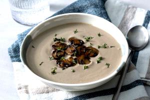 1/2 Bowl Mushroom Soup Bowl