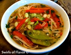 1/2 Bowl Thai Ginger Soup Bowl