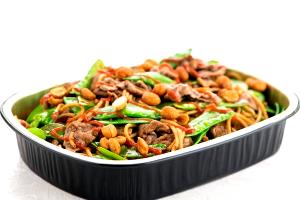 1/2 box Garlic-Sesame Steak Noodles