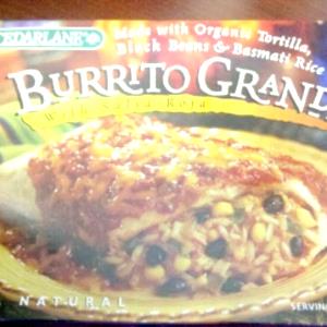 1/2 Burrito Burrito Grande W/Salsa Roja