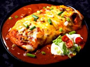 1/2 burrito Wet Burritos