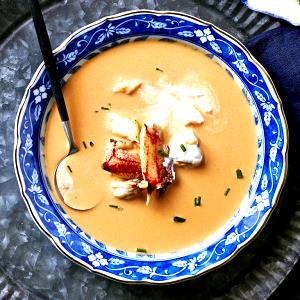 1/2 can (149 g) Crab Bisque