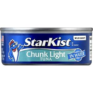 1/2 can (60 g) Chunk Light Tuna Packed in Water