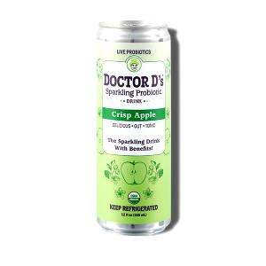 1/2 can (8 oz) Sparkling Probiotic Crisp Apple