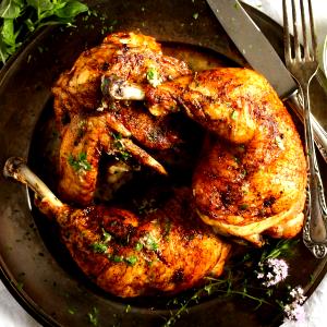 1/2 Chicken 1/2 Chicken