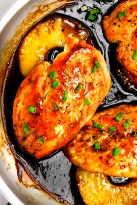 1/2 Chicken Breast With Sauce Chicken or Turkey Teriyaki (Chicken or Turkey with Soy-Based Sauce)