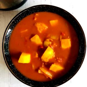 1/2 container (206 g) Bombay Style Potato Soup