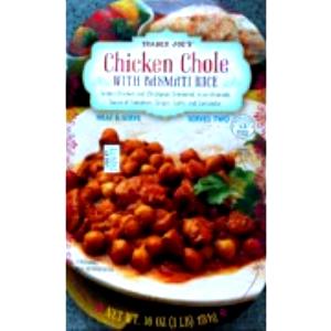 1/2 container (227 g) Chicken Chole with Basmati Rice