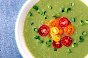 1/2 container (284 g) Organic Roasted Tomatillo Gazpacho Soup