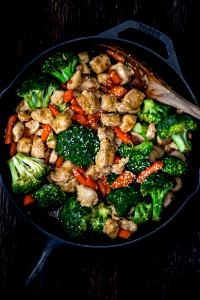 1/2 container (354 g) Easy Express Teriyaki Chicken Skillet