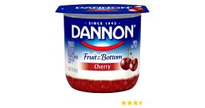 1/2 container (4 oz) Fruit on the Bottom Cherry Yogurt